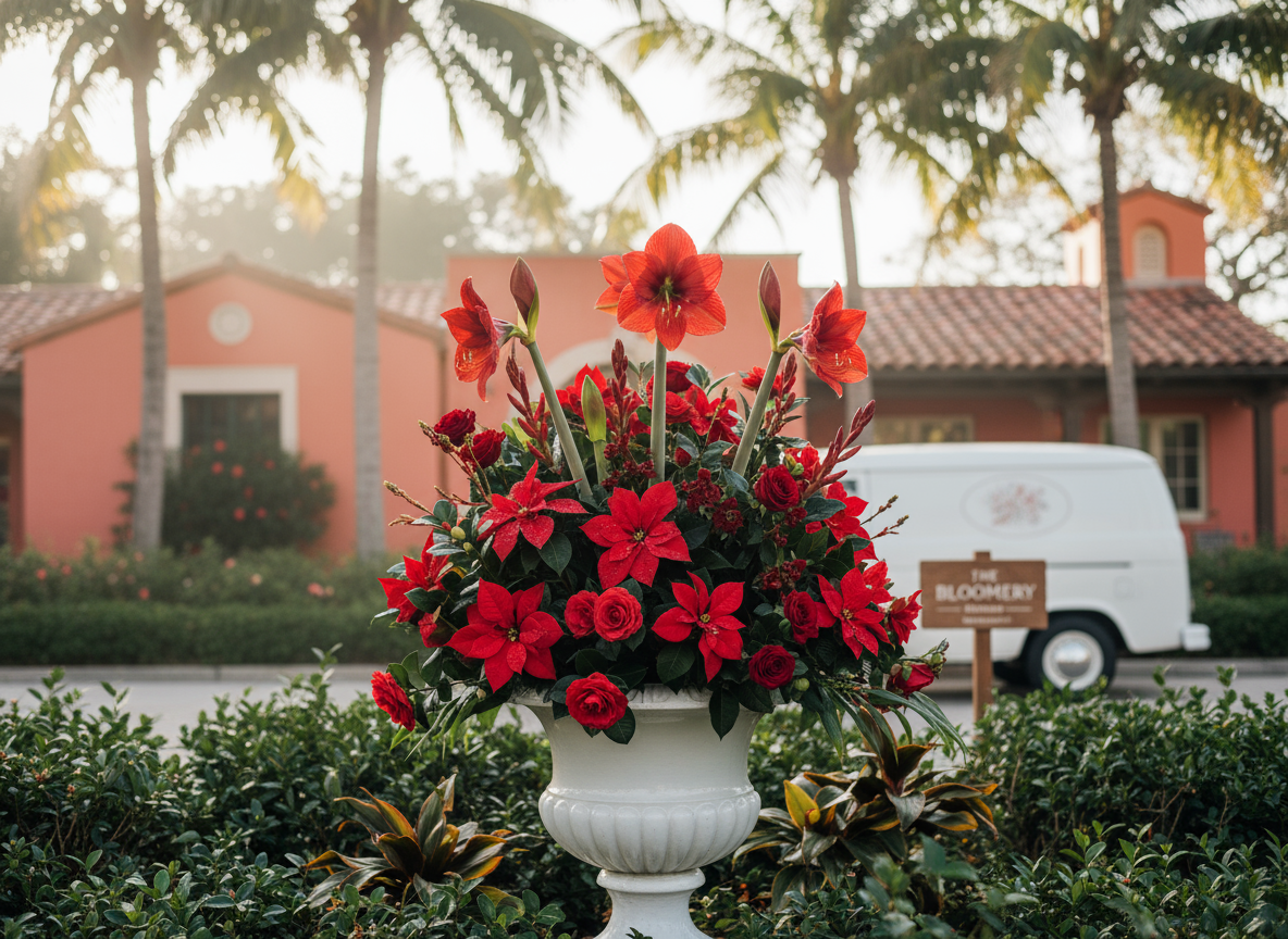 Red Winter Flowers in Coral Gables: A Complete Guide